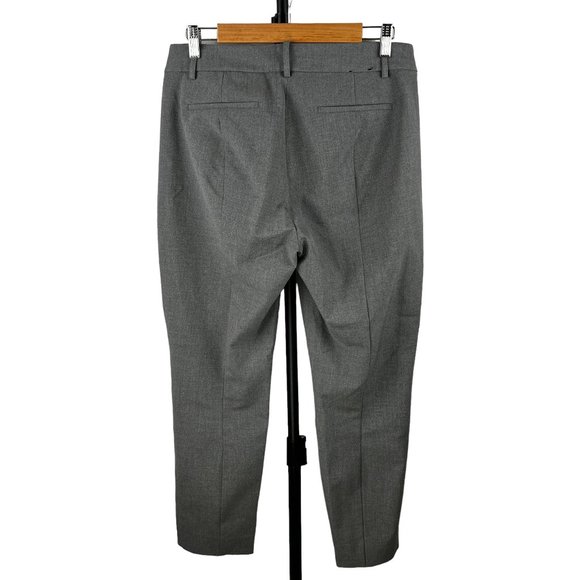 Like new! J. Crew Ruby Straight leg Pant in Gray Size 8 - Picture 6 of 13